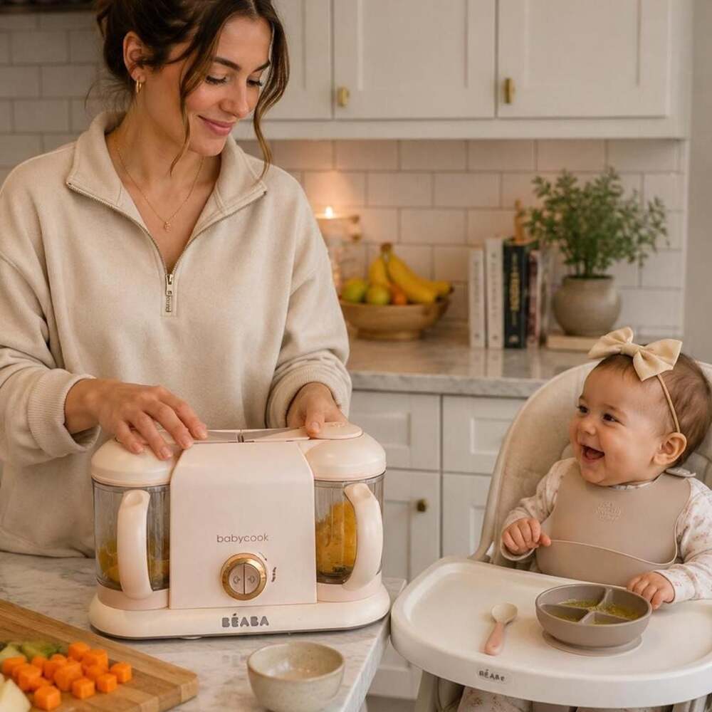 BÉABA Babycook Duo 4-in-1 Baby Food Maker Pink